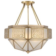 Lilou Brass Pendant Light